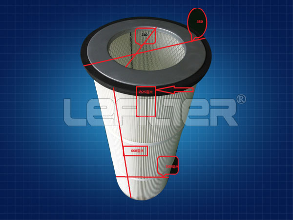 法兰边除尘滤筒